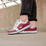 Dukes Leather Sneakers - Walk Tall - RED