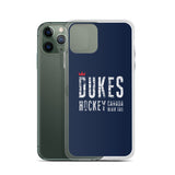 Dukes Hockey Canada iPhone Case