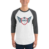 Dukes Wings - 3/4 Sleeve Shirt