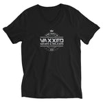 Vaxxed, Waxed and Relaxed - Short Sleeve V-Neck T-Shirt