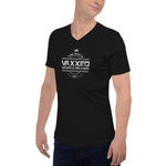 Vaxxed, Waxed and Relaxed - Short Sleeve V-Neck T-Shirt